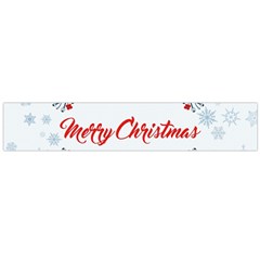 Merry Christmas Christmas Greeting Large Flano Scarf  by BangZart