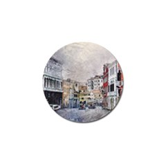 Venice Small Town Watercolor Golf Ball Marker (10 Pack) by BangZart