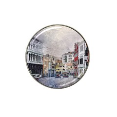 Venice Small Town Watercolor Hat Clip Ball Marker by BangZart