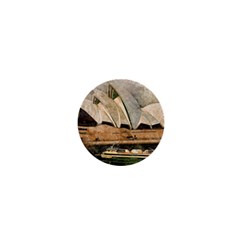 Sydney The Opera House Watercolor 1  Mini Magnets by BangZart