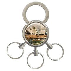 Sydney The Opera House Watercolor 3-ring Key Chains by BangZart