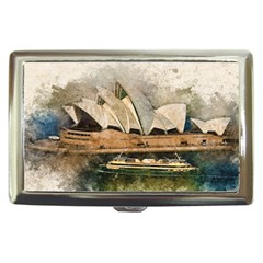 Sydney The Opera House Watercolor Cigarette Money Cases by BangZart