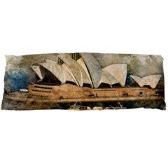 Sydney The Opera House Watercolor Body Pillow Case Dakimakura (two Sides) by BangZart