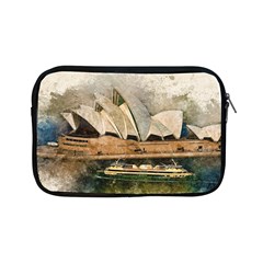 Sydney The Opera House Watercolor Apple Ipad Mini Zipper Cases by BangZart