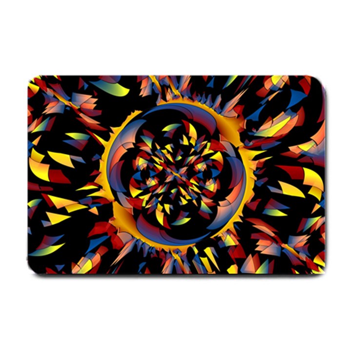 Spiky Abstract Small Doormat 