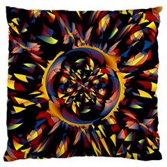 Spiky Abstract Standard Flano Cushion Case (one Side) by linceazul