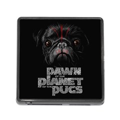 Dawn Of The Planet Of The Pugs Memory Card Reader (square) by Bigfootshirtshop