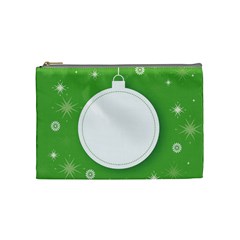 Christmas Bauble Ball Cosmetic Bag (medium)  by BangZart