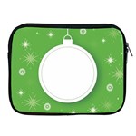 Christmas Bauble Ball Apple iPad 2/3/4 Zipper Cases Front