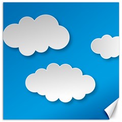 Clouds Sky Background Comic Canvas 20  X 20   by BangZart