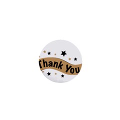 Thank You Lettering Thank You Ornament Banner 1  Mini Magnets by BangZart