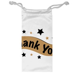 Thank You Lettering Thank You Ornament Banner Jewelry Bag by BangZart