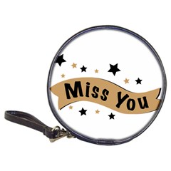 Lettering Miss You Banner Classic 20-cd Wallets by BangZart