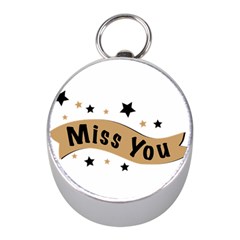 Lettering Miss You Banner Mini Silver Compasses by BangZart