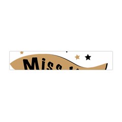 Lettering Miss You Banner Flano Scarf (mini) by BangZart