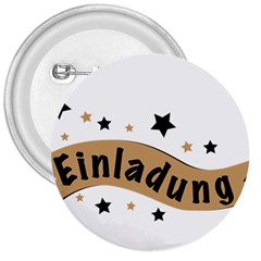 Einladung Lettering Invitation Banner 3  Buttons by BangZart