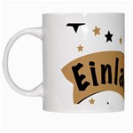 Einladung Lettering Invitation Banner White Mugs Left