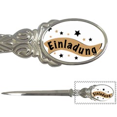 Einladung Lettering Invitation Banner Letter Openers by BangZart