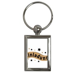 Einladung Lettering Invitation Banner Key Chains (rectangle)  by BangZart