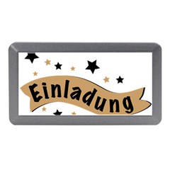 Einladung Lettering Invitation Banner Memory Card Reader (mini) by BangZart