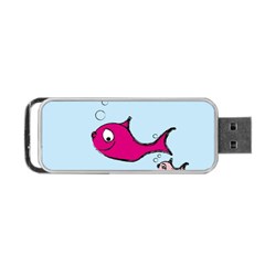 Fish Swarm Meeresbewohner Creature Portable Usb Flash (one Side) by BangZart