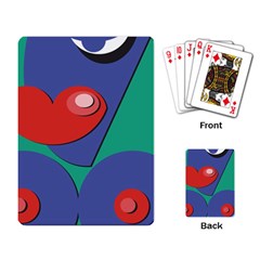 Clipart Portrait Illustration Playing Card by BangZart