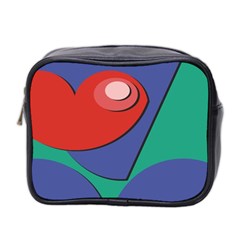 Clipart Portrait Illustration Mini Toiletries Bag 2-side by BangZart