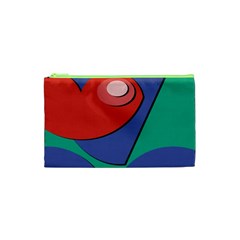 Clipart Portrait Illustration Cosmetic Bag (xs) by BangZart