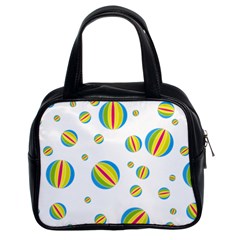 Balloon Ball District Colorful Classic Handbags (2 Sides) by BangZart