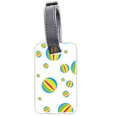 Balloon Ball District Colorful Luggage Tags (two Sides)