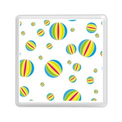 Balloon Ball District Colorful Memory Card Reader (square)  by BangZart