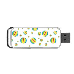 Balloon Ball District Colorful Portable Usb Flash (one Side) by BangZart