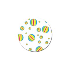 Balloon Ball District Colorful Golf Ball Marker (10 Pack) by BangZart