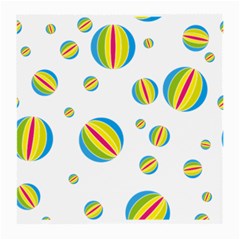 Balloon Ball District Colorful Medium Glasses Cloth (2-side) by BangZart