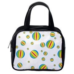 Balloon Ball District Colorful Classic Handbags (one Side) by BangZart