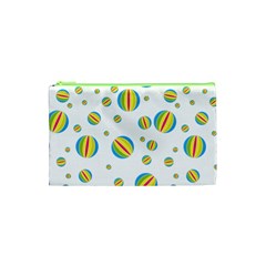 Balloon Ball District Colorful Cosmetic Bag (xs)