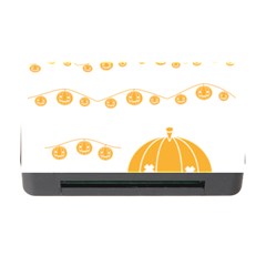 Pumpkin Halloween Deco Garland Memory Card Reader With Cf by BangZart