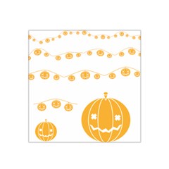 Pumpkin Halloween Deco Garland Satin Bandana Scarf by BangZart