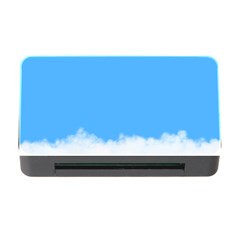 Sky Blue Blue Sky Clouds Day Memory Card Reader With Cf by BangZart