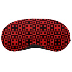 Abstract Background Red Black Sleeping Masks by BangZart