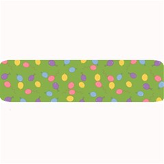 Balloon Grass Party Green Purple Large Bar Mats by BangZart