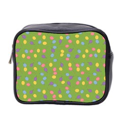 Balloon Grass Party Green Purple Mini Toiletries Bag 2-side by BangZart