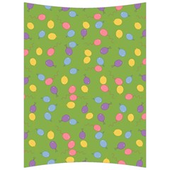 Balloon Grass Party Green Purple Back Support Cushion