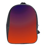 Course Colorful Pattern Abstract School Bag (Large) Front