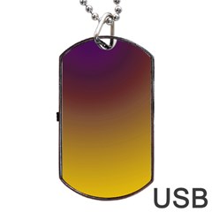 Course Colorful Pattern Abstract Dog Tag Usb Flash (two Sides) by BangZart