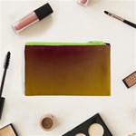 Course Colorful Pattern Abstract Cosmetic Bag (XS) Back