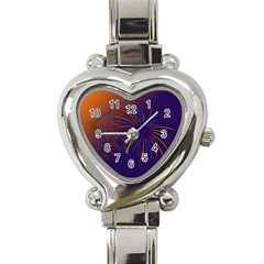 Sylvester New Year S Day Year Party Heart Italian Charm Watch by BangZart