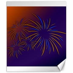 Sylvester New Year S Day Year Party Canvas 20  X 24   by BangZart