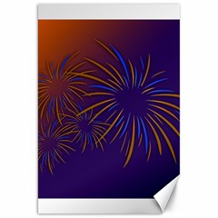 Sylvester New Year S Day Year Party Canvas 20  X 30   by BangZart