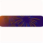 Sylvester New Year S Day Year Party Large Bar Mats 32 x8.5  Bar Mat